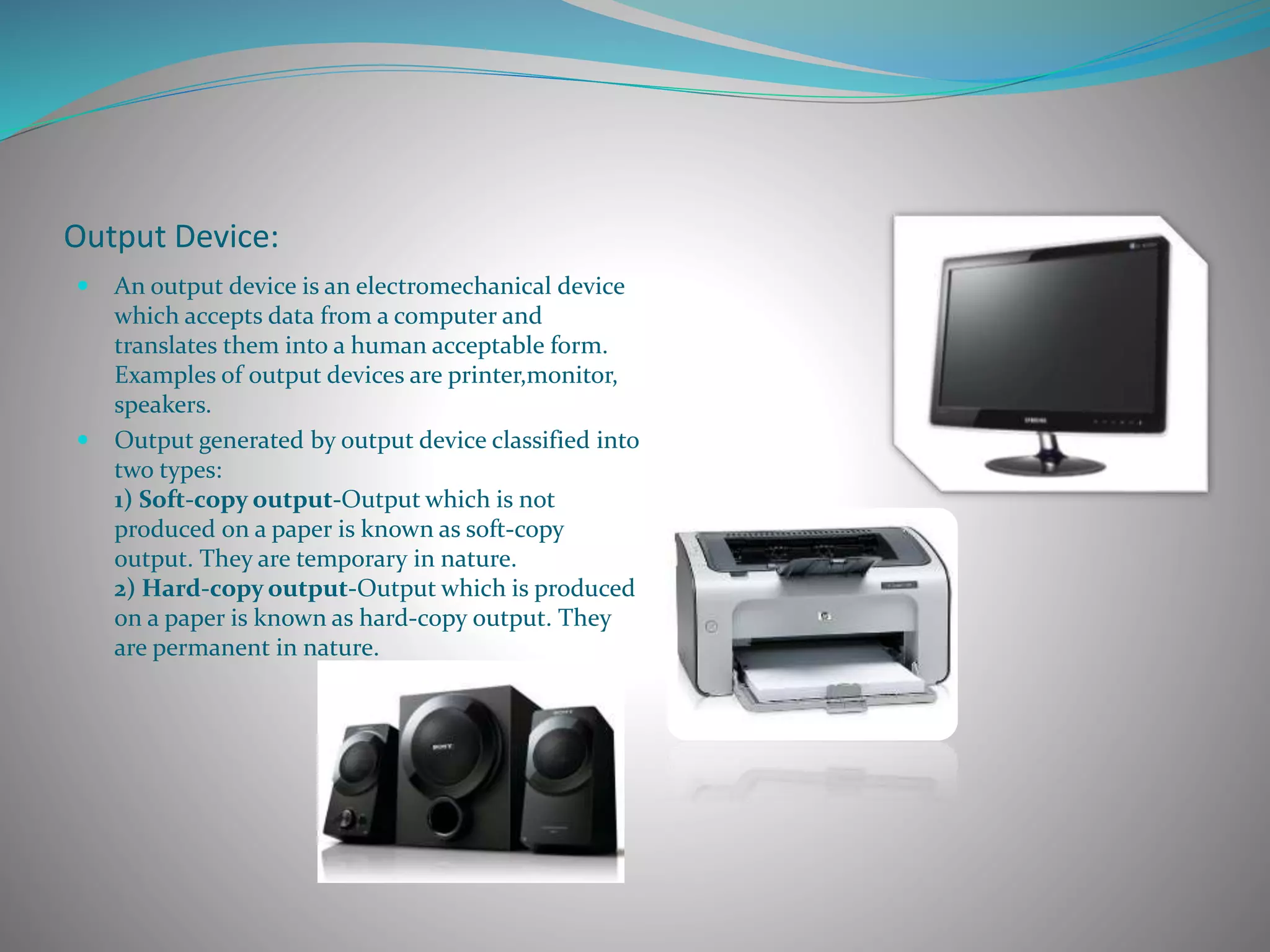 Assignment of input and output devices | PPTX