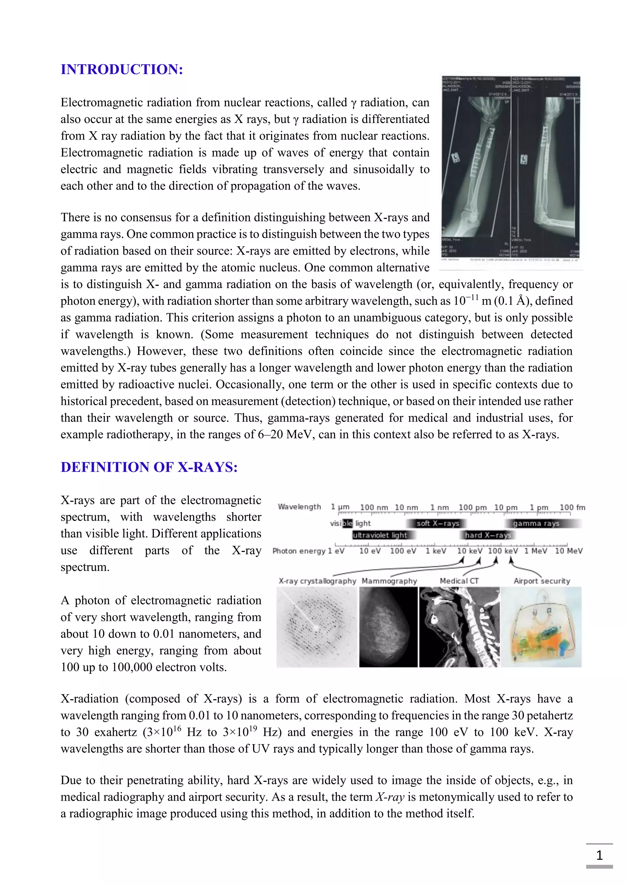 X ray | PDF