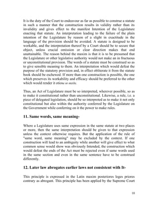 Assignment on Interpretation of Statutes in Common Law and Civil Law ...