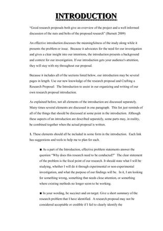 business research proposal | PDF