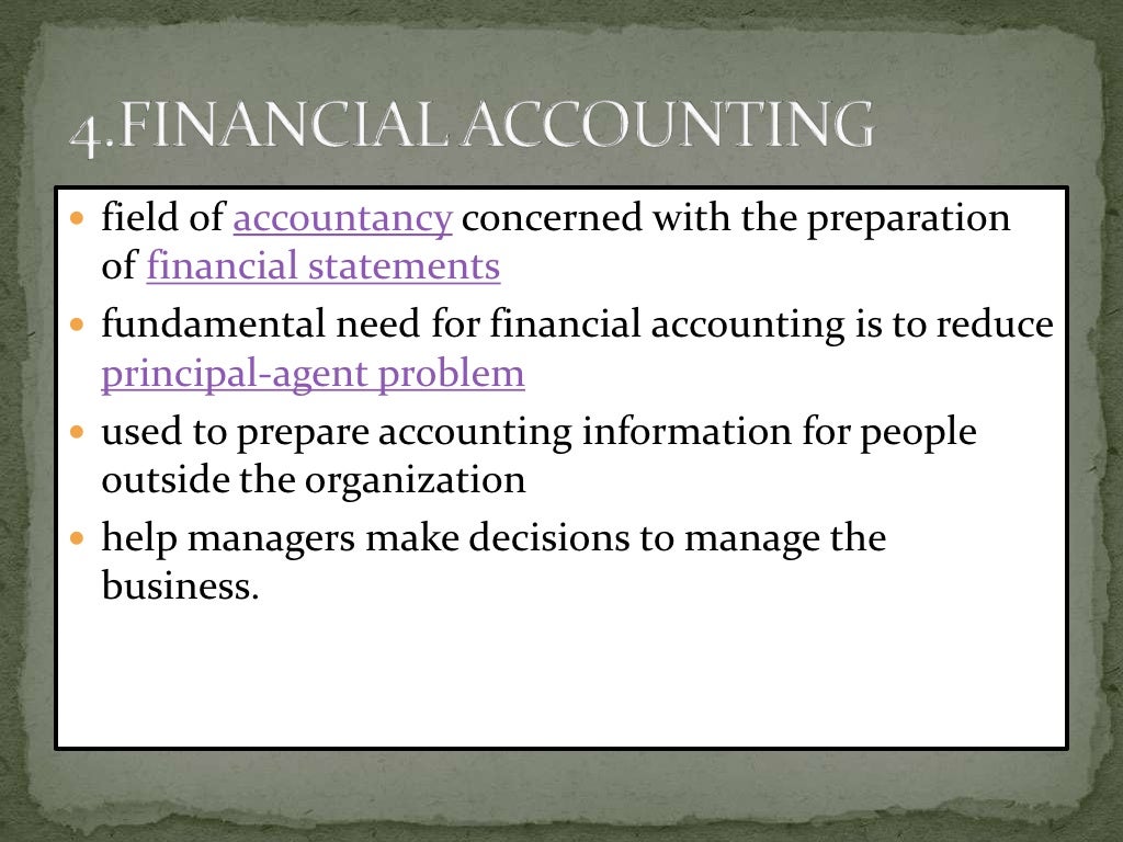 what is financial accounting assignment