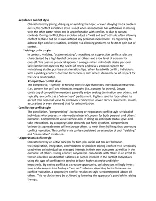 Topic Avoidance Assignment on organization behaviour | DOCX