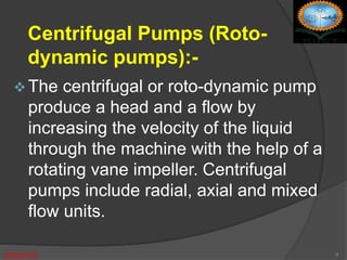 Presentation on pump Roll 132031-132040 | PPTX