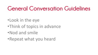 (MBASkills.IN) 10 Ways to Have Better Conversation | PPT