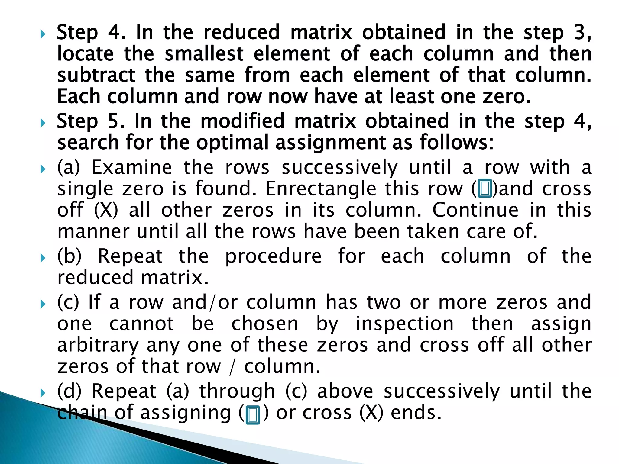 Assignment problem | PPTX