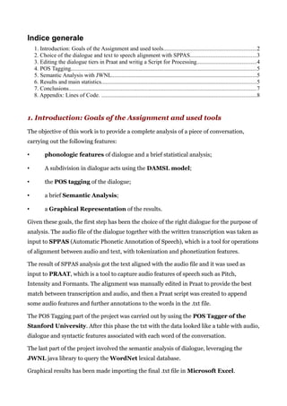 Text and Speech Analysis | PDF