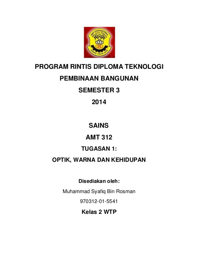 Assignment sains adek