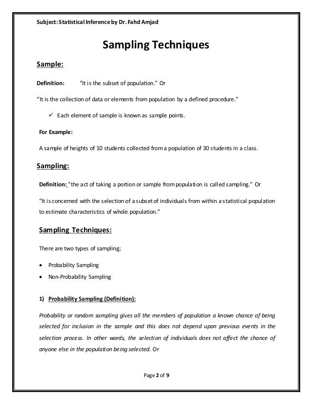 Assignment techniques image