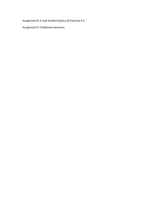 Assignments (autoguardado)