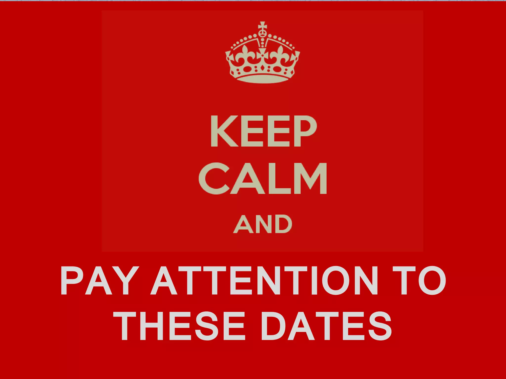 Assignments due dates | PPT