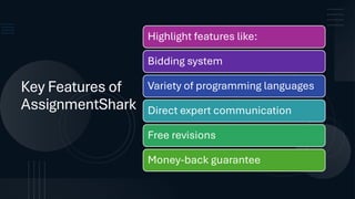 AssignmentDude v/s Assignmentshark: An Ultimate Comparison | PDF