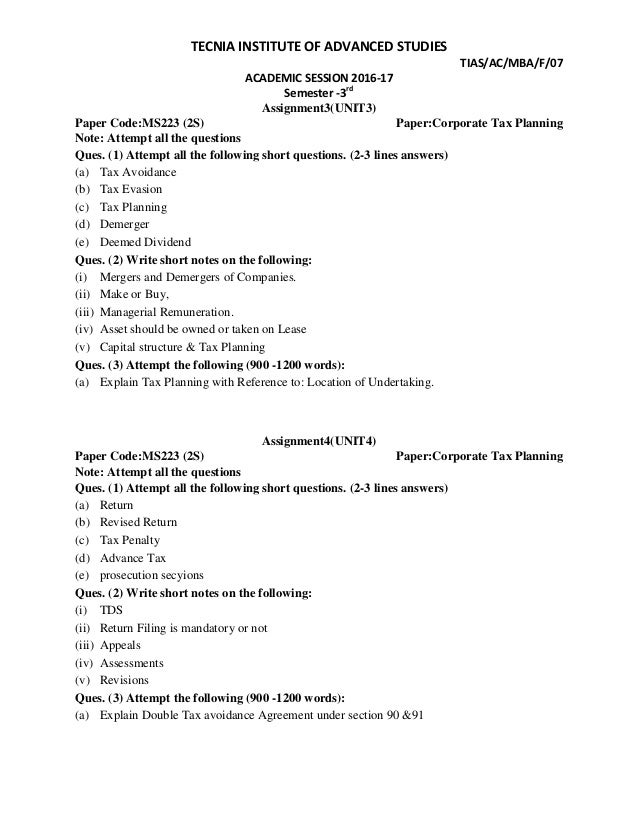 Mba assignments answers dec 2013