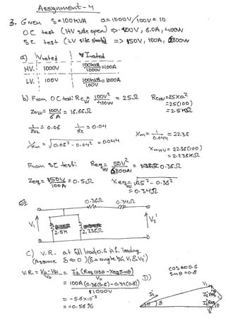 Assignment & solution (selected)