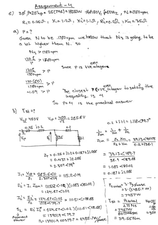 Assignment & solution (selected)
