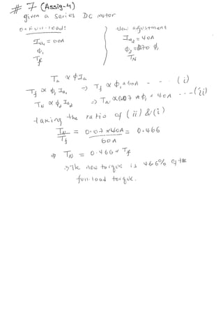 Assignment & solution (selected)