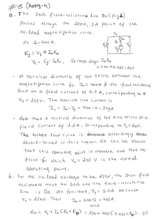 Assignment & solution (selected)