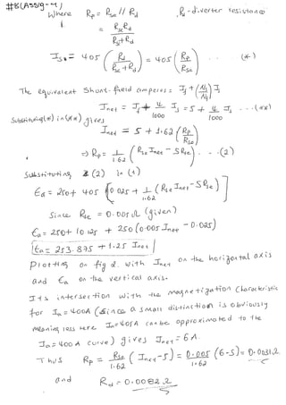 Assignment & solution (selected)
