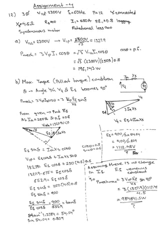 Assignment & solution (selected)