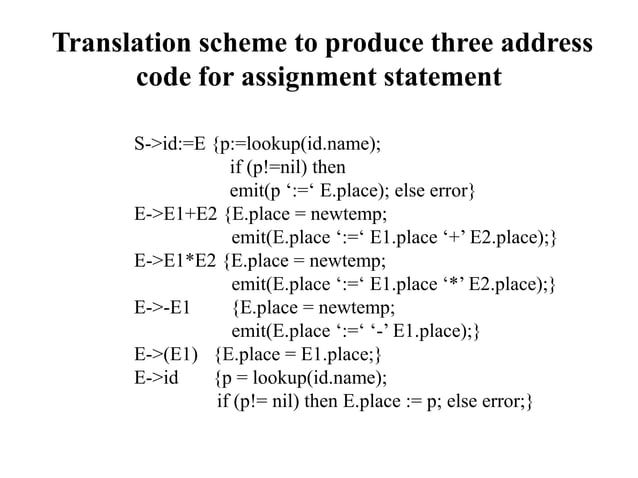 Assignment statements | PPTX | Programming Languages | Computing