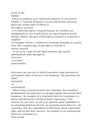 Assignment Surveys and R Assignment Surveys and Response R.docx