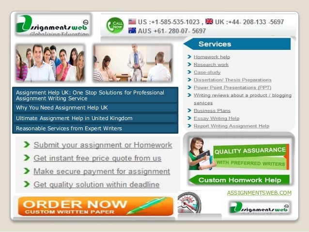 homework assignment help online