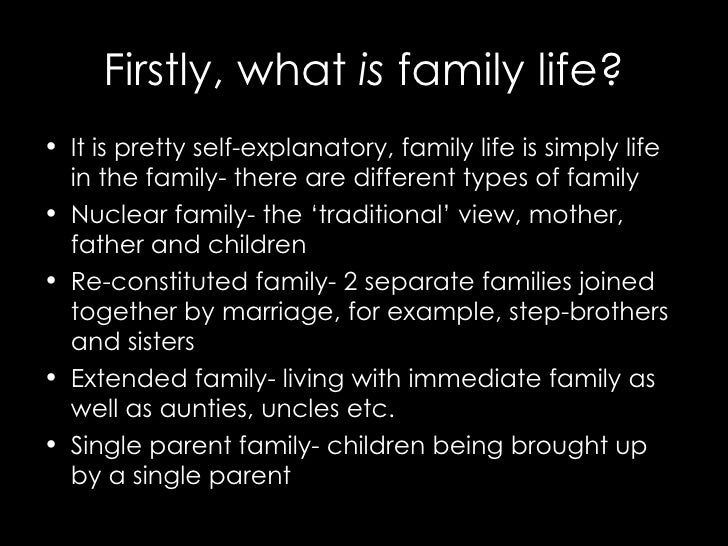 what is family
