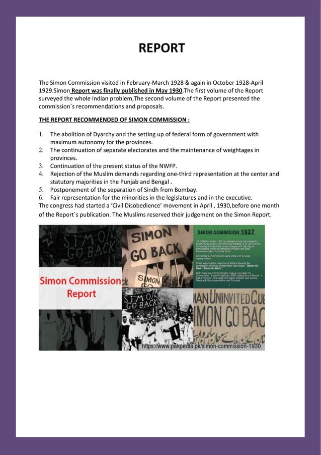 The Simon Commission 1927 PDF