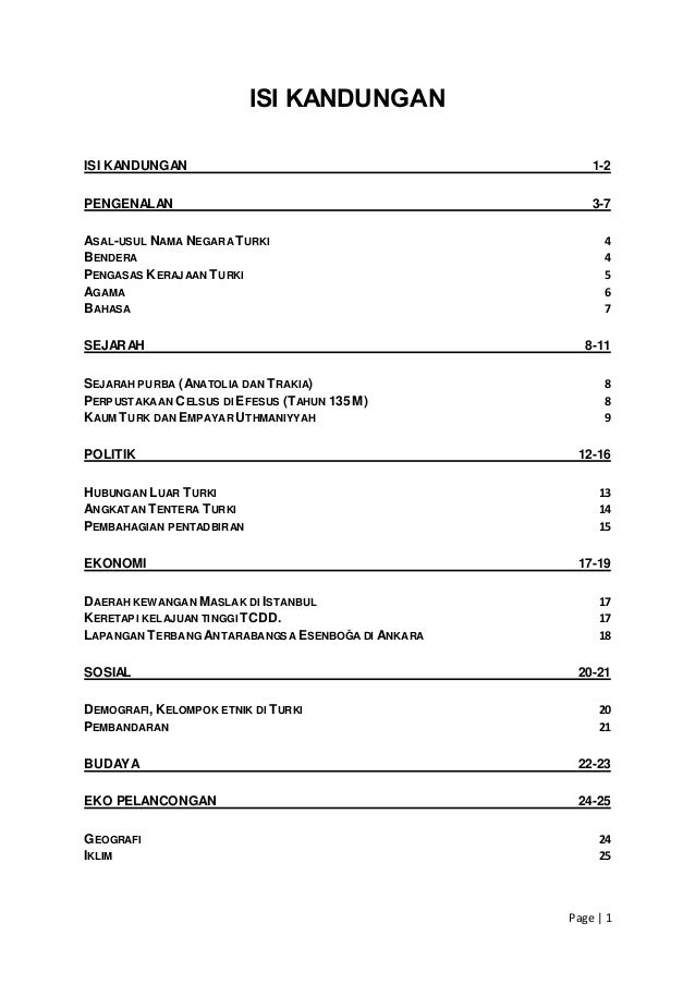 Negara Turki Turkey