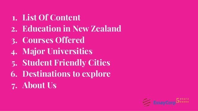 Assignment writing service new zealand