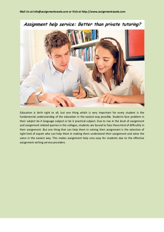 Top 20 Assignment Writing Services of