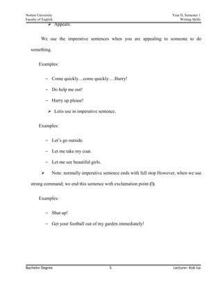 Compound Sentence | DOCX