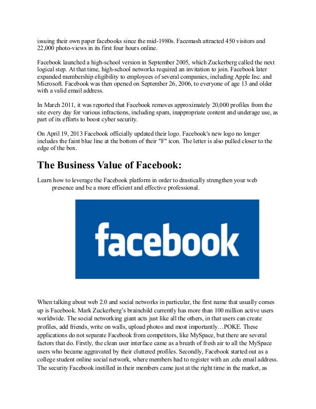 Assignmet On Facebook