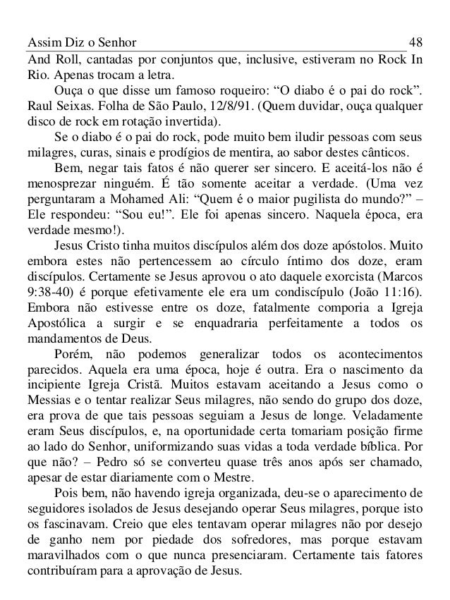 Livro Assim diz o senhor Lourenã§o Gonzalez iasd Livro Assim diz o senhor Lourenã§o Gonzalez iasd