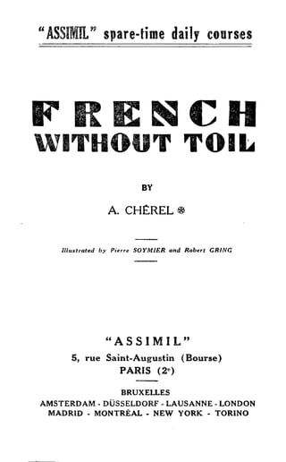 Assimil - French Without Toil.pdf