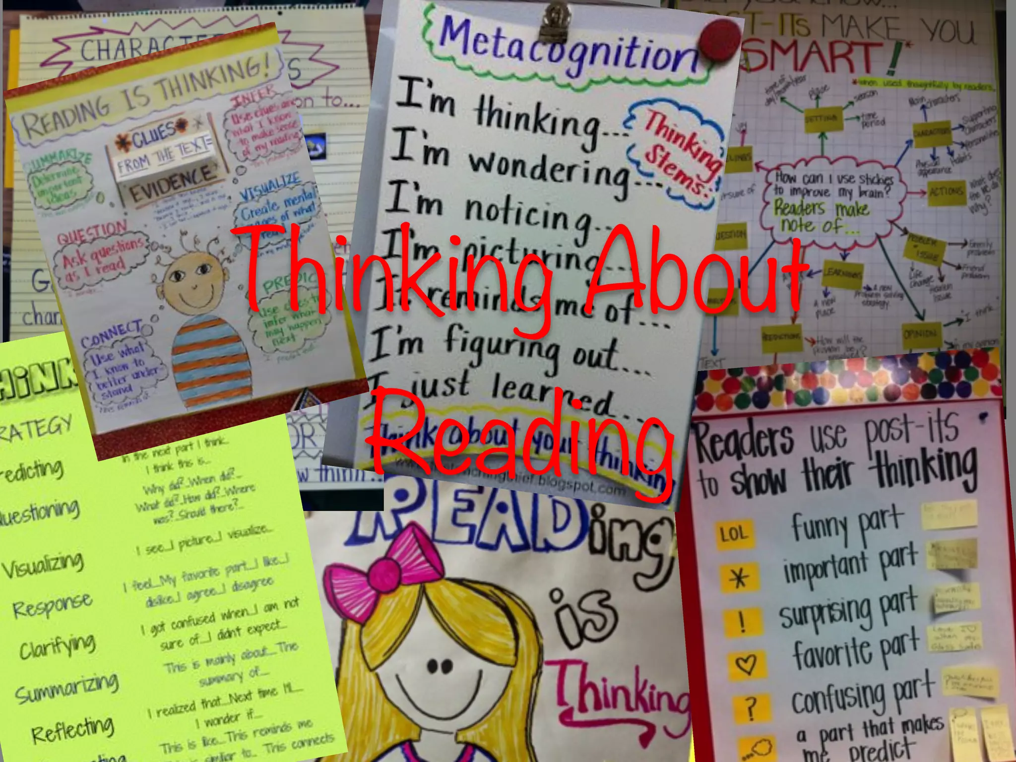 Thinking About
Reading
 