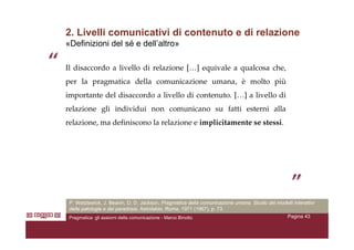 Assiomi Della Comunicazione Umana   marcobinotto V2