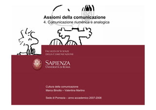 Assiomi Della Comunicazione Umana   marcobinotto V2