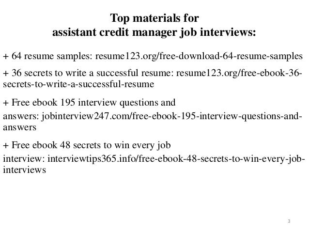 assistant credit manager resume sample pdf ebook free download assistant credit manager resume job description