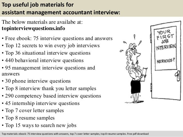 assistant management accountant cover letter