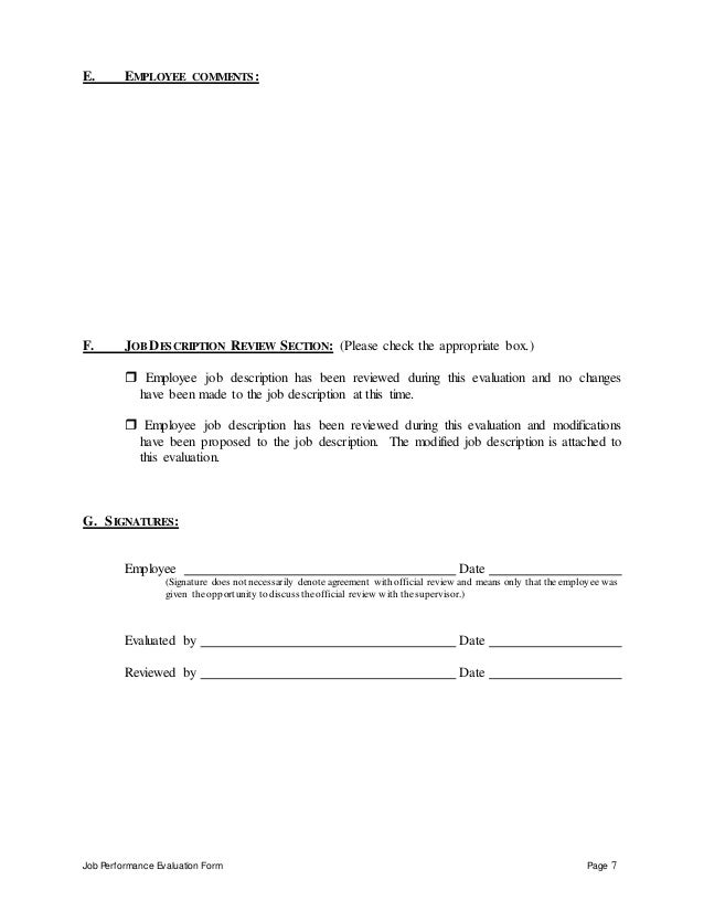 Assistant Restaurant Manager Performance Appraisal