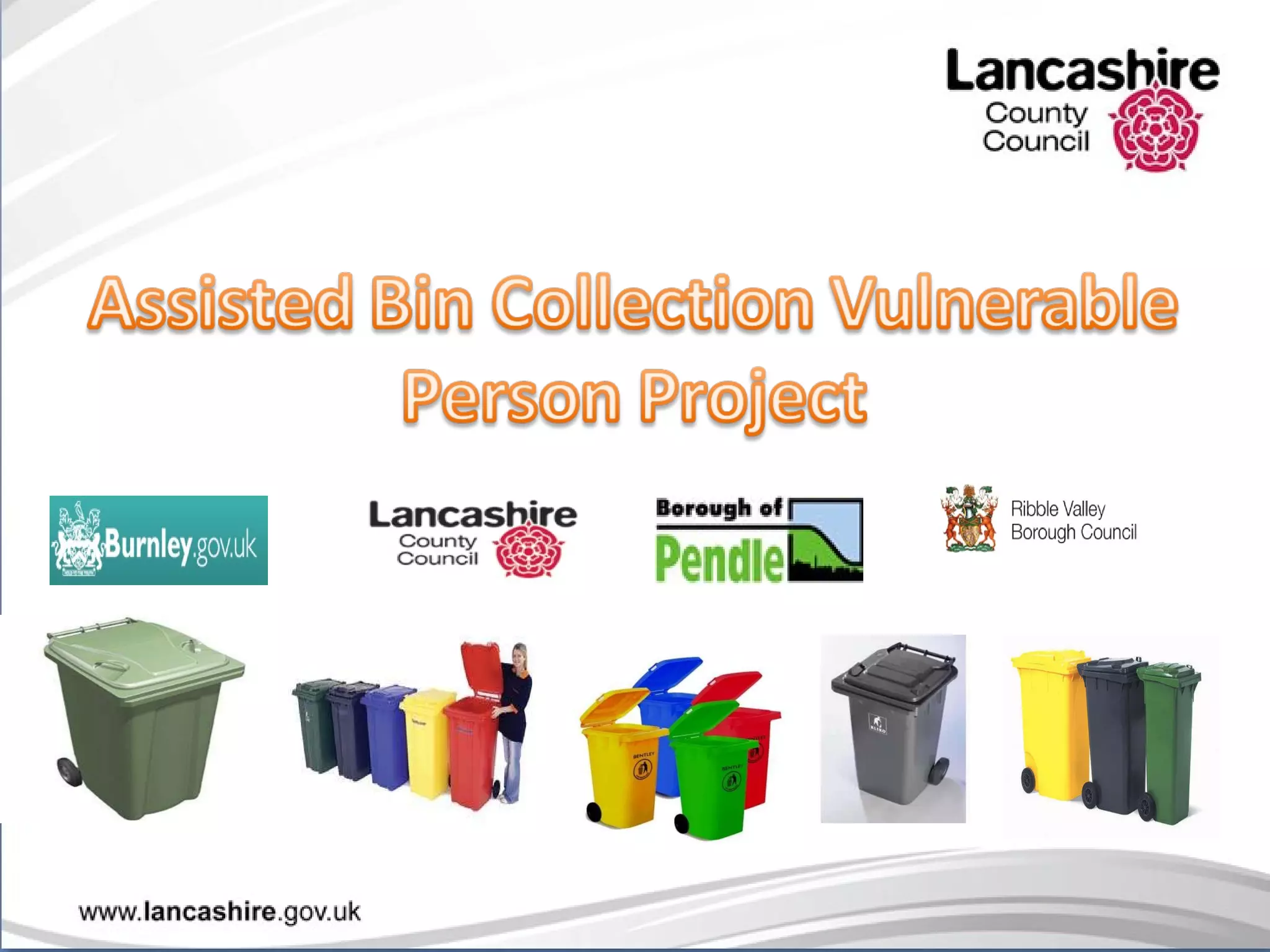 Assisted bin collection vulnerable person project PPT