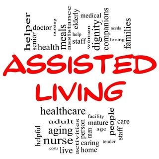 Assisted living word pic