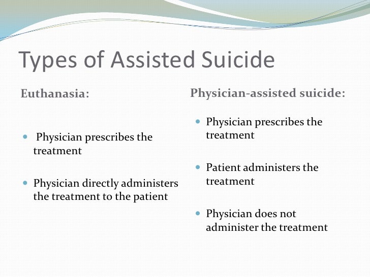 Doctor assisted suicide essay