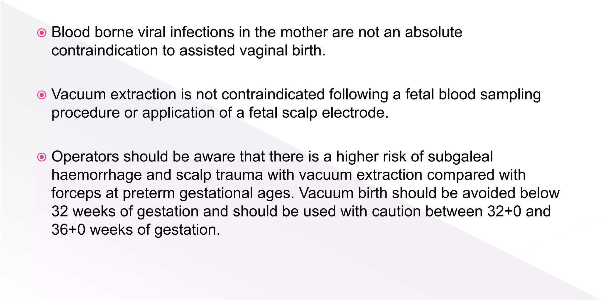 Assisted vaginal births, RCOG | PPTX