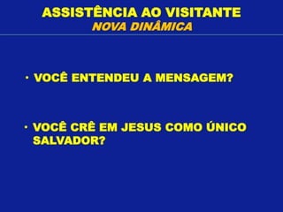Assistência ao visitante  