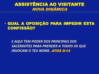 Assistência ao visitante  