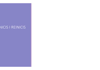 NICIS I REINICIS
 