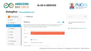Arduino Personal Assistant Assistente pessoal com Arduino Python e IA | PDF