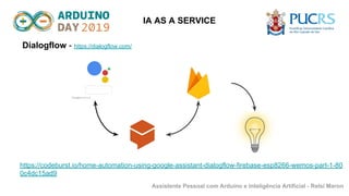 Arduino Personal Assistant Assistente pessoal com Arduino Python e IA | PDF