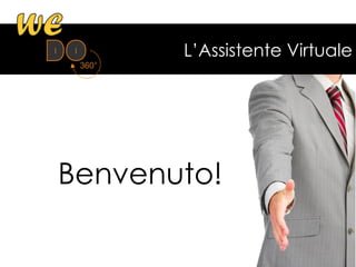 L’Assistente Virtuale
Benvenuto!
 